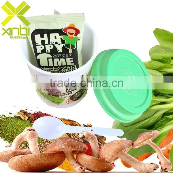 Savory Freeze Dried Cup Packed Original Flavour Instant 6g Mushroom Soup photo-6