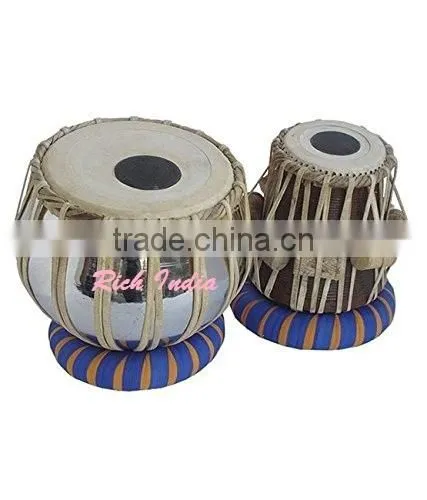 TABLA DRUMS SET PROFESSIONAL 2.5 KG Steel BAYAN SHESHAM WOOD DAYAN Musical Instrument India Indian photo-2
