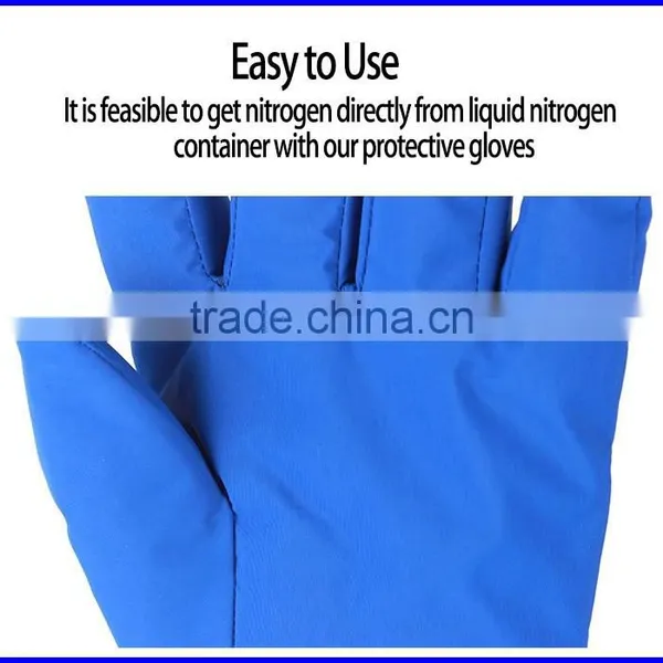 Work Place Safety Supplies Working Gloves Cryo Hand Protective Gloves Against Cryogenic Liquid photo-3