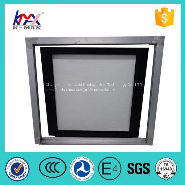Rail transit vehicles and bus aluminum window