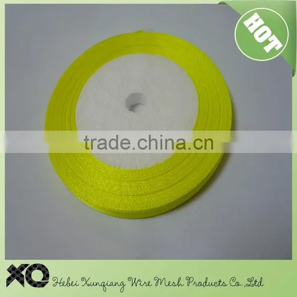 yellow silk ribbon