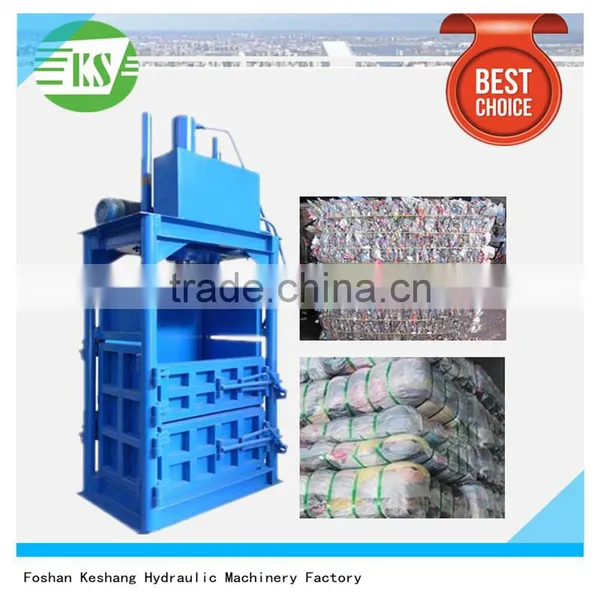 High Quality 30t Hydraulic Vertical Waste Paper Baler Machine photo-4