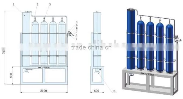 China Bladder Accumulator Station Rexroth photo-2