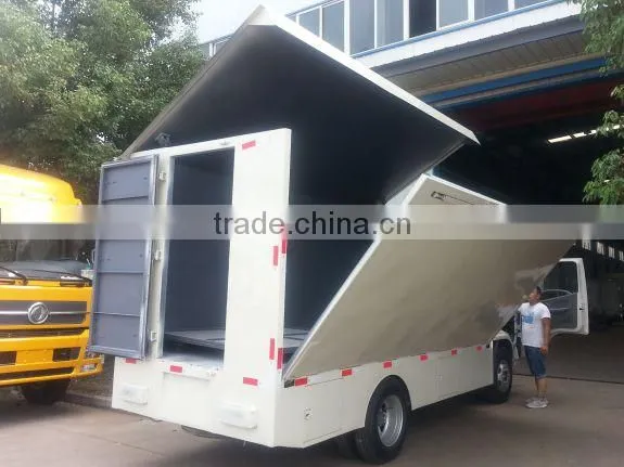 140hp Stage Trucks Mobile for Sale,mobile Show Stage Truck,stage Truck Trailer photo-6