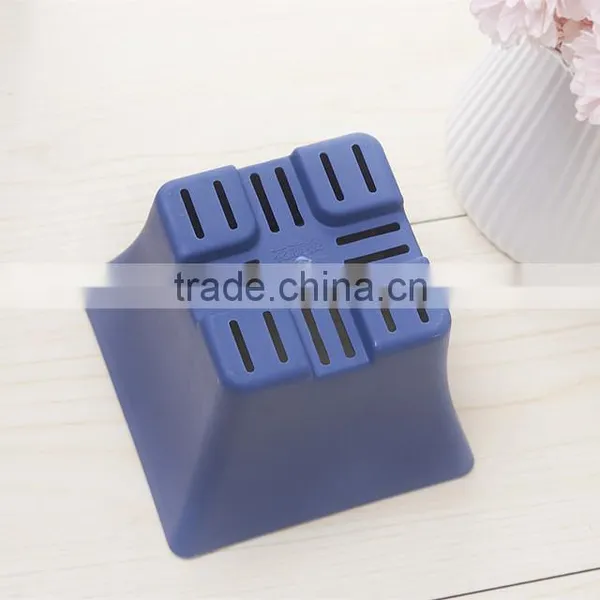Plastic European Sqaure Pot Blue photo-3