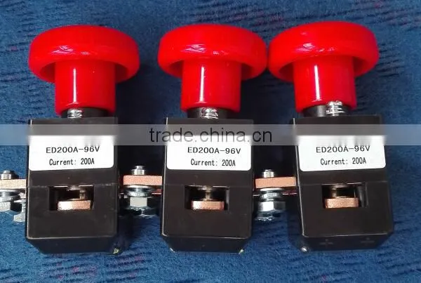 200a 96v Emergency Switch/Emergency Stop Switch/Emergency Power Off Switch photo-2