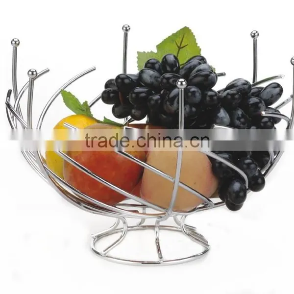 Decorate Stainless Wire Bread And Fruit Storage Basket photo-2