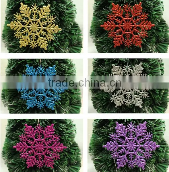 15051806 Christmas Ornament Plastic Snowflakes photo-2