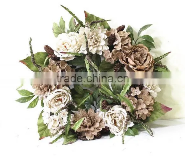 SD800910 Zakka Flower Craft/single Stem Flower Peony/dahlia Flower photo-6