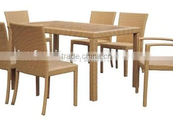 Rattan Upholstered Dining Chairs photo-5