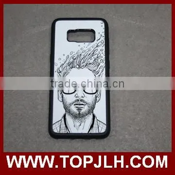 Soft Silicone Cover Sublimation 2D Cases for Samsung S8 photo-4