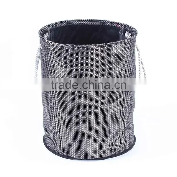 HOT SALE! Cotton Rope Hand Solid Laundry Basket Foldable With Teslin Waterproof photo-4