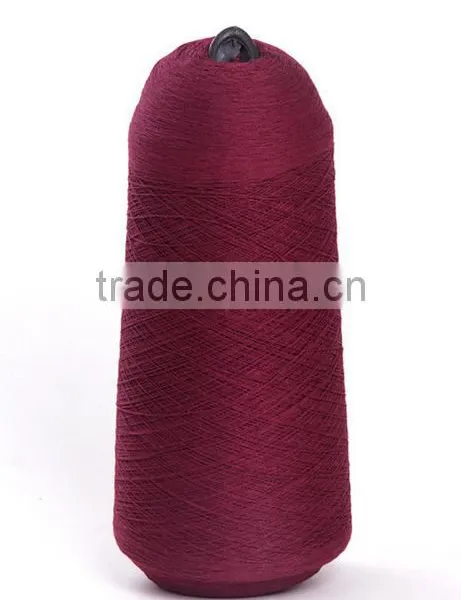 Hot Sale High Stretch Cotton Nylon Core Spun Yarn 3ply 36s/2 for Weaving photo-2