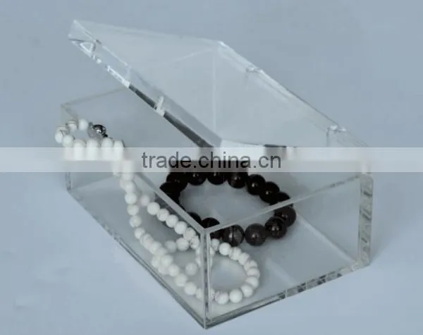 Wholesale Custom Luxury Transparent Acrylic Custom Jewelry Organizer Box photo-3