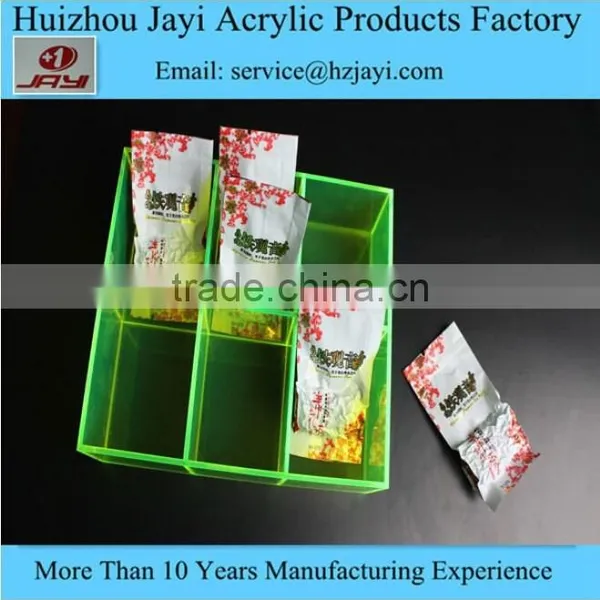 China Supplier Wholesale Clear Acrylic Tea Bag Box,glass Box for Tea photo-6