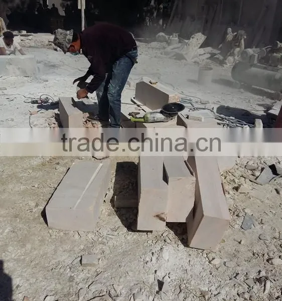 Natural Stone Carved Outdoor Water Fountain With Figure Statue photo-3