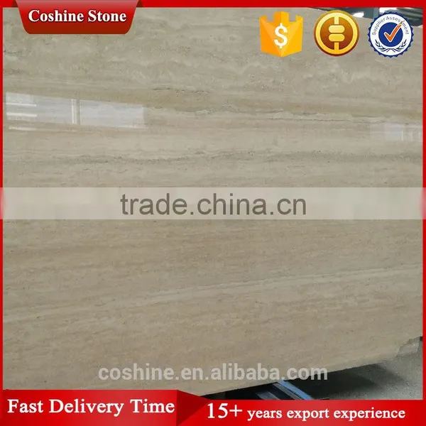High Polished Degree Silver Travertine Slab for Sale photo-5