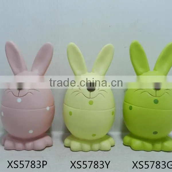 Ceramic Easter Rabbit Figurines photo-6
