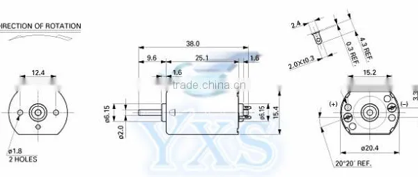 Original 130 Motor FK-130SH Strong Magnet ,high Speed Micro DC Motor In Stock~ photo-3