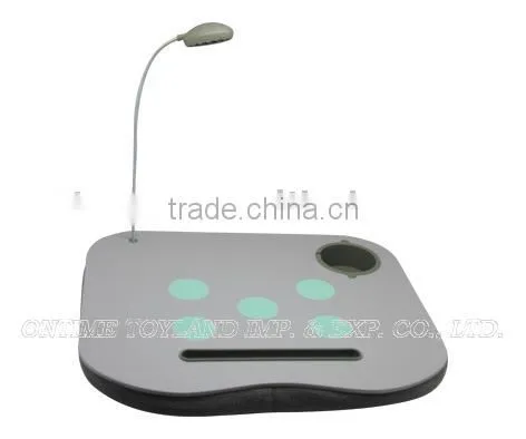 Lap desk with light,lap desk ,computer table