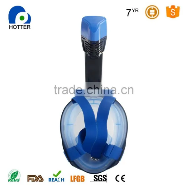 High Quality Silcione Full Face Snorkel Mask photo-2