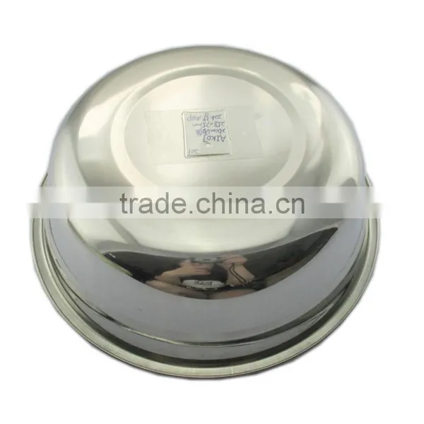 Wholesale Price Round Stainless Steel Soup Plate photo-4