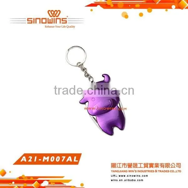 2017 New Fashion Style Fish Shape Key Chain Stainless Steel Material photo-5