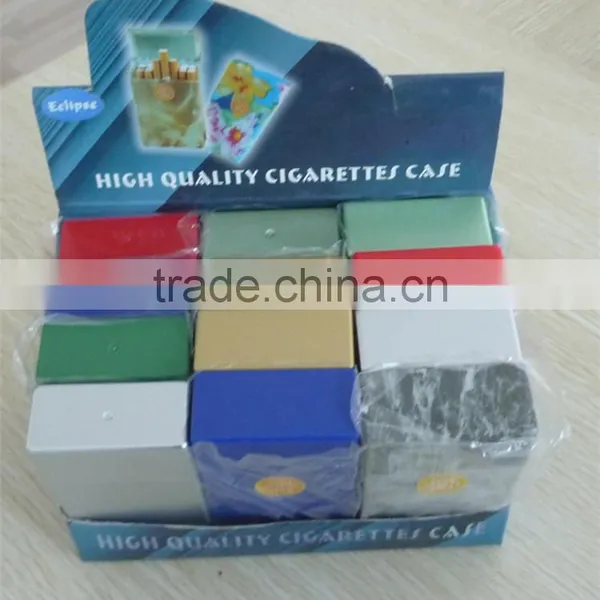 Automatic Push Button ABS Plastic 20 Cigarette Box Case photo-4
