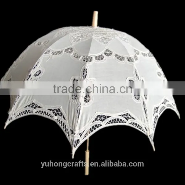 Good Quality Lace Parasol Craft Umbrella photo-2