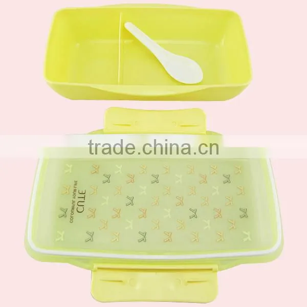 750ML Kids Plastic PP Bento Lunch Box With Soup photo-6
