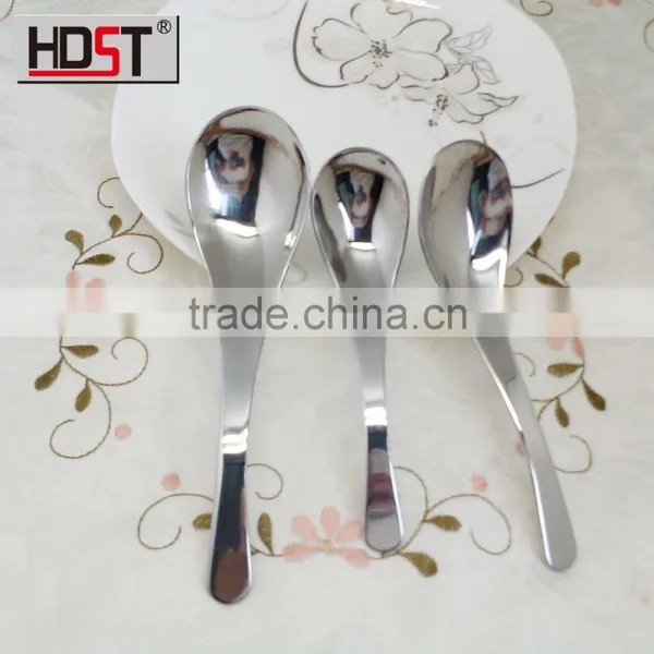 Stainless Steel Round Serving Spoon;big Spoon; Large Soup Spoon for Family photo-3