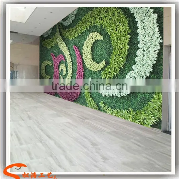 Hot Sale Artificial Green Wall Made of Artificial Ivy Fence Artificial Green Leaf Fence for Wall Decoration photo-3