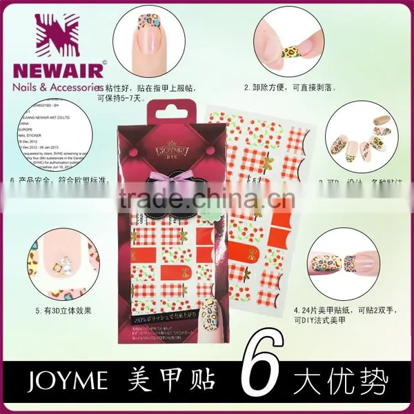 Wholesale New Style Fashion Adhensive Nail Art Stickers photo-4