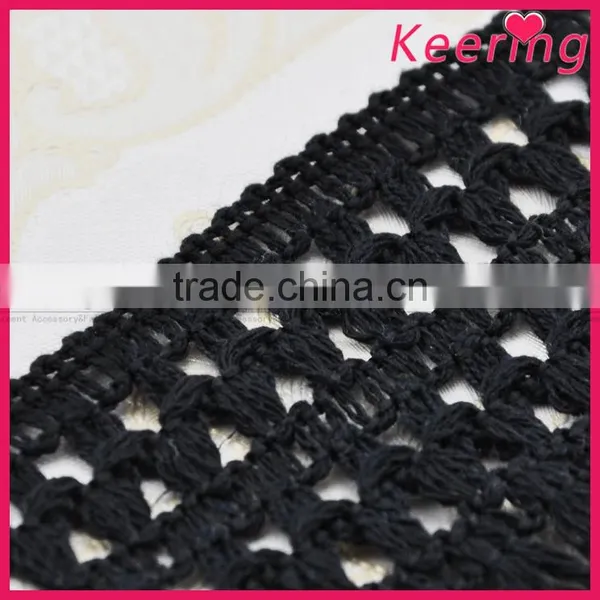 13cm Width Black Thread Fringe Tassel Trim WTPB-005 photo-3