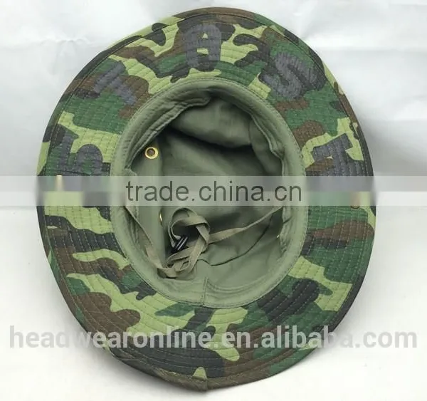 Customized Good Quality Fisherman Camo Bucket Hat photo-2