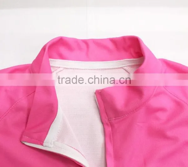 Custom Bicycle Uniforms,Cycling Jerseys, Plain Hot Pink Design photo-4