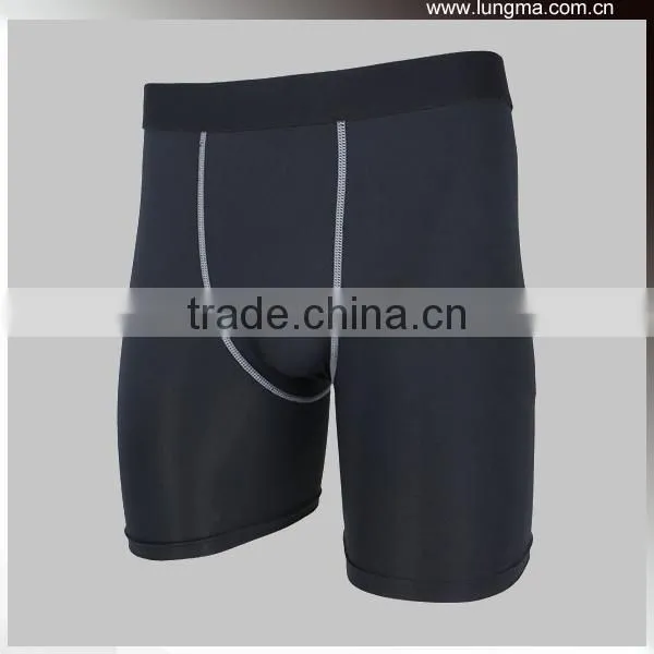 (Flatlock)Mens Compression Boxer Shorts photo-6