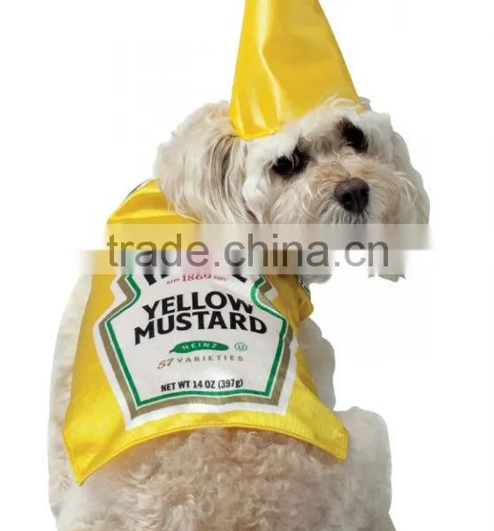 Heinz Mustard Pet Costume