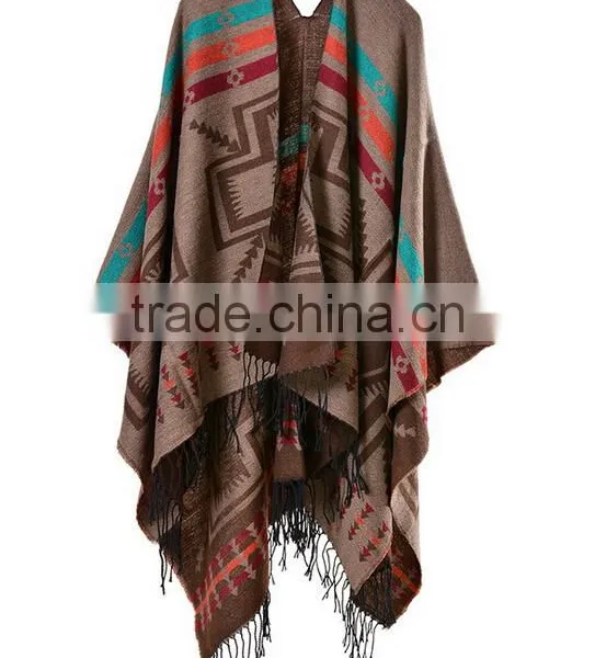 2017 New Fashional Style Women Scarf Cross-shaped Design Imitated Cashmere Material With Tassels Female Trip Cappa photo-6