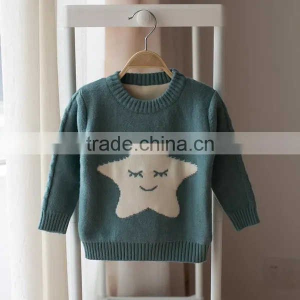 S15223A Wholesale Kids Cotton Knit Sweater New Autumn Children's Sweater photo-5