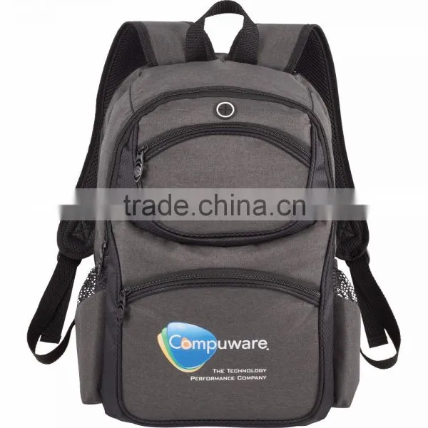 Continental TSA 15" Computer Backpack - Laptop-only Section Unfolds Lying Flat on X-ray Belt and Comes With Your Logo photo-2