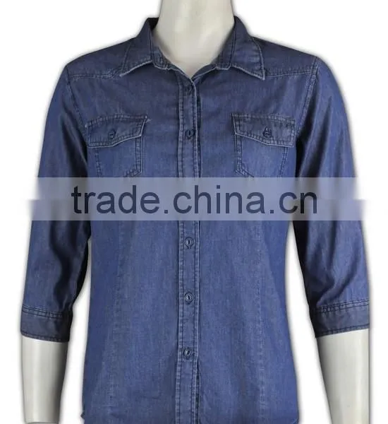 2016 the Latest Design 100% Cotton Check Casual Shirt for Men photo-2