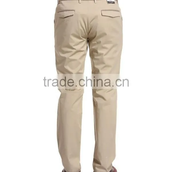 High Quality Hot Sale 100% Cotton Latest Design Pants Men Trousers photo-4