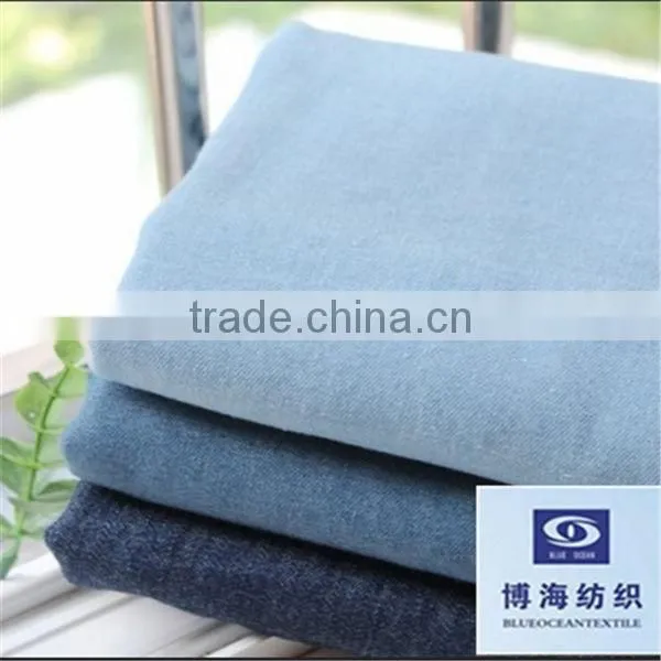 Dark Indigo Denim Cotton Fabric photo-2
