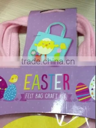 Easter Felt Bag Craft Kit, Make Your Own Easter Bag, DIY Easter Bag, Easter Character photo-2