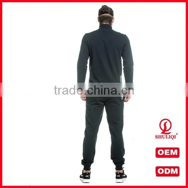 Custom Comfortable 100 Cotton Tracksiut Fro Men /high Quality Mans Comfortable Tracksuit for Men H-2109 photo-4