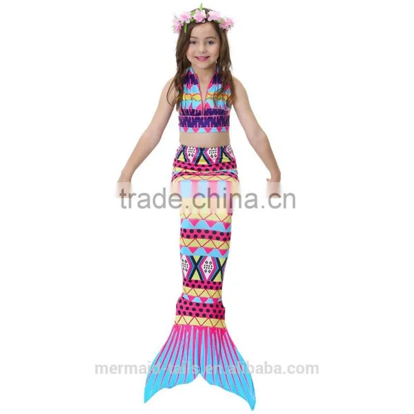 Girls Theme Party Pool Party Theme Party Wimwear Novelty Swimwear 3PC photo-5