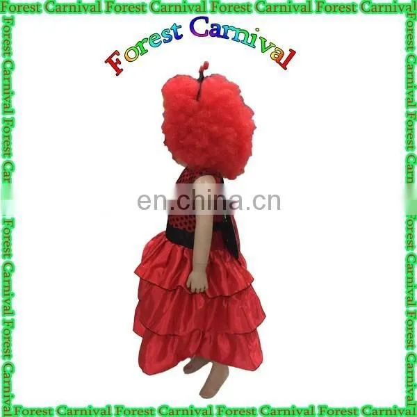 TZ-20141081 Party Carnival Halloween Children Kids Ladybug Costumes photo-3