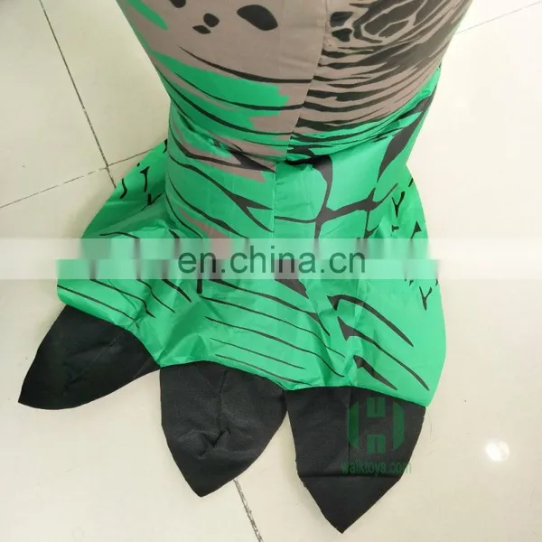 HI High Quality Water Proof Woven Dacron t Rex Inflatable Dinosaur Costume photo-5