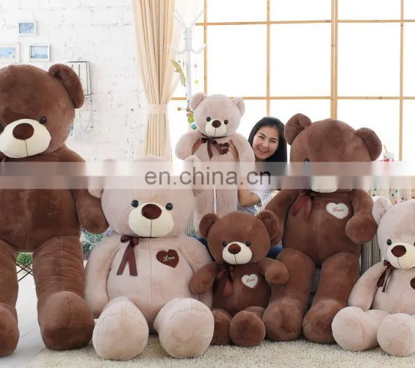 Unstuffed Teddy Bear Skins Christmas Teddy Bears Teddy Bear Fur Fabric Wholesale Teddy Bears photo-6